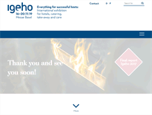 Tablet Screenshot of igeho.ch